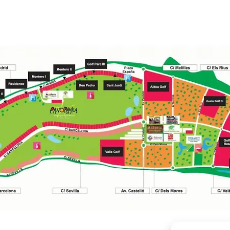 Relax & Play Panoramic Golf Vinaroz, Sant Jordi Apartment *