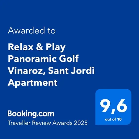 Lägenhet Relax & Play Panoramic Golf Vinaroz, Sant Jordi *