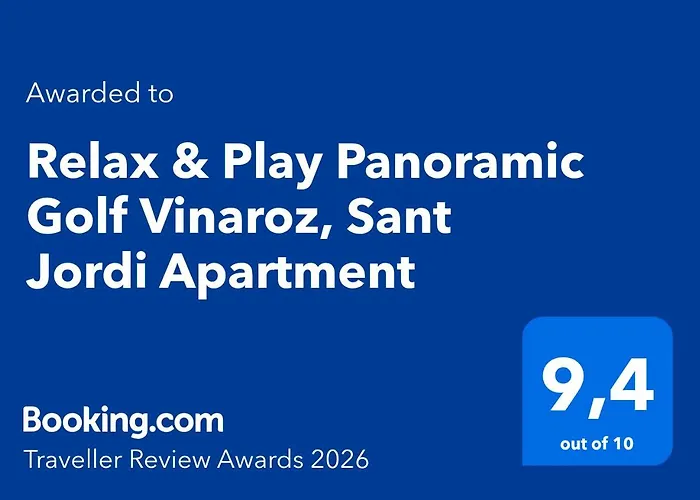 Apartmán Relax & Play Panoramic Golf Vinaroz, Sant Jordi